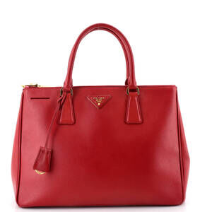 Prada Double Zip Lux Tote Saffiano #237254P10B